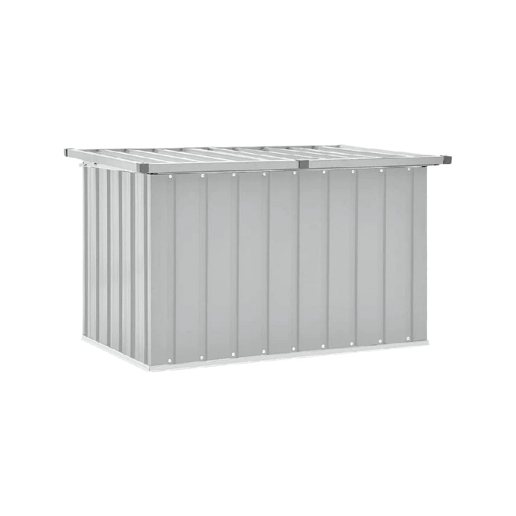 Coffre de rangement extérieur en métal - pour jardin ou terrasse - dimensions 150 x 75 x 70