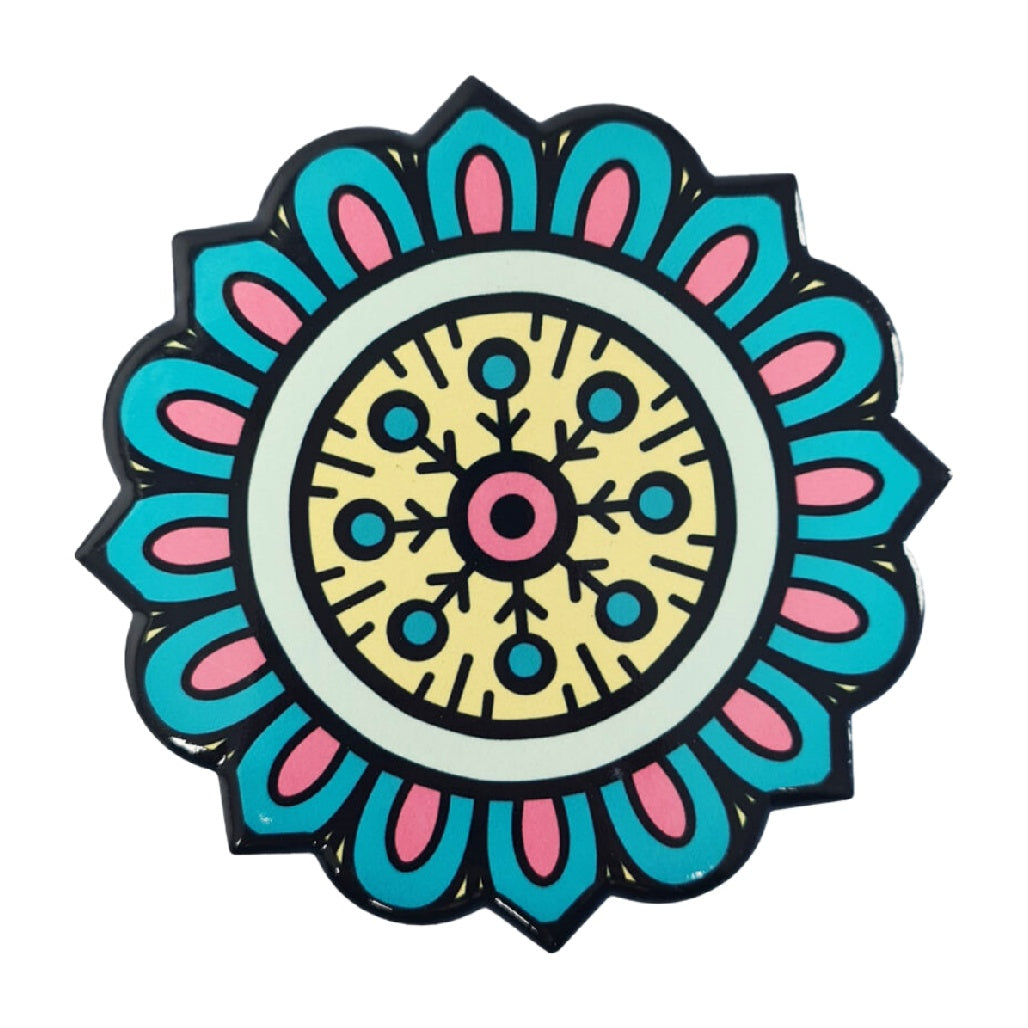 Plateau décoratif en céramique pour présentation - 10 x 10 x 2