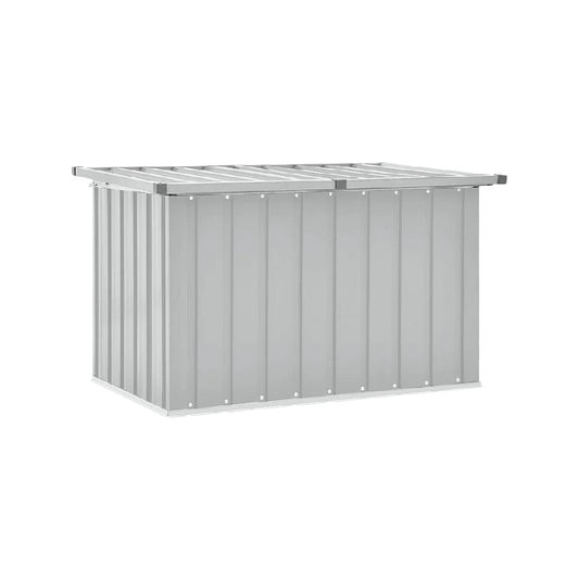 Coffre de rangement extérieur en métal - pour jardin ou terrasse - dimensions 150 x 75 x 70