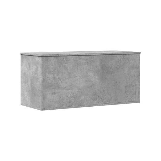 Coffre de rangement en béton pour intérieur - 120 x 50 x 50